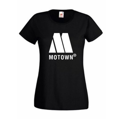 (image for) Womens Northern Soul T Shirt - Motown Logo ss228 - Click Image to Close